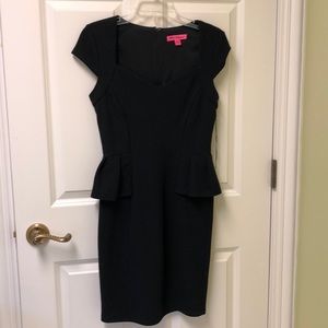 Betsy Johnson black cocktail dress